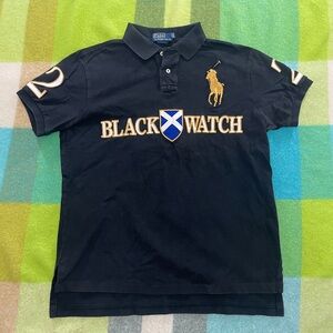 Vintage Polo Ralph Lauren Blackwatch Polo Team Shirt